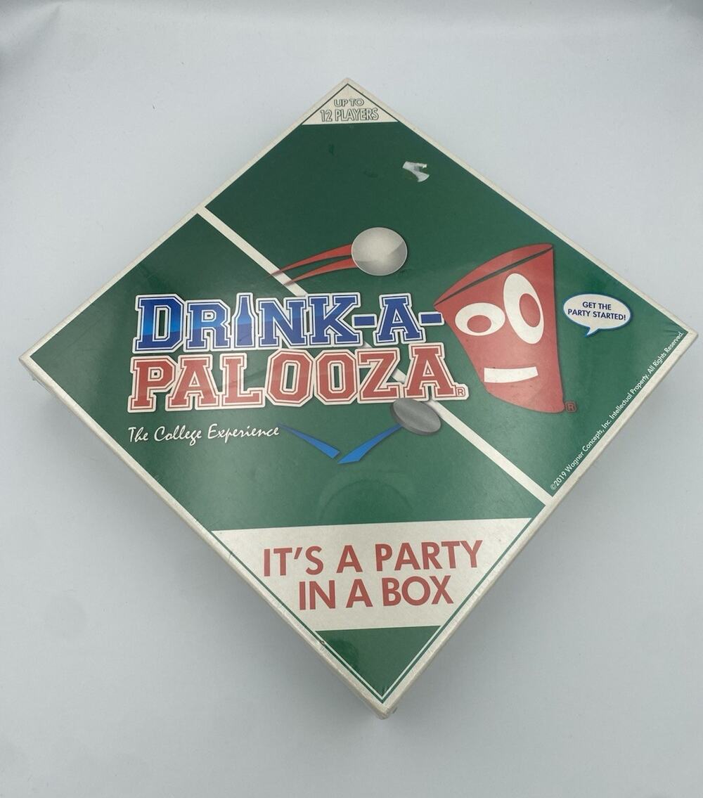 PALOOZA GAMES Drink-A-Palooza Party Board Game Up to 12 Players 21+ 2019